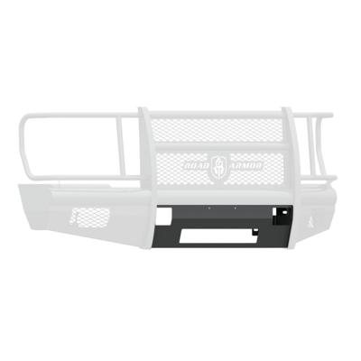 Road Armor Vaquero Front Non-Winch Bumper Plate (Texture Black) - 608V-NWP