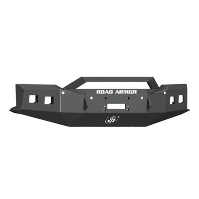Image of Road Armor Stealth Front Winch Bumper with Pre-Runner Guard (Black) - 3191F3B