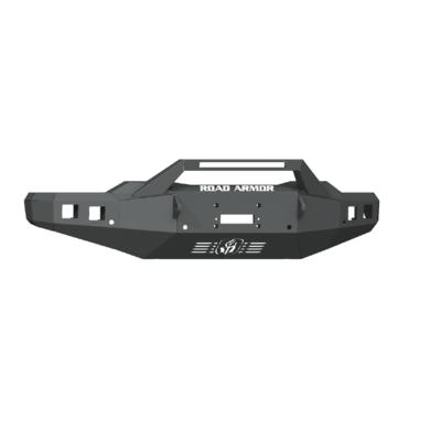 Road Armor Stealth Front Winch Bumper With Pre-Runner Guard (Bare Steel) - 3202F3Z