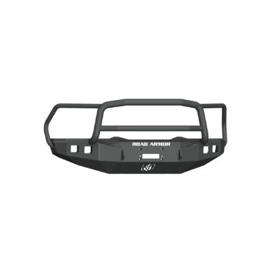 Road Armor Stealth Front Winch Bumper With Lonestar Guard (Black) - 4151F5B