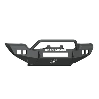 Road Armor Stealth Full Width Winch Front Bumper With Pre-Runner Guard (Bare Steel) - 5184F4Z