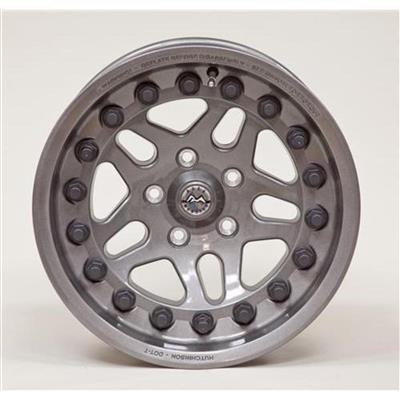Hutchinson D.O.T. Beadlock, 17x8.5 With 5 On 4.5 Bolt Pattern - Argent - 60638-023-1