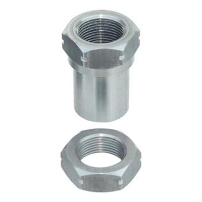 Image of RockJock 1-1/4 Inch -12 Threaded Bung With Jam Nut - LH Thread - CE-9114BL