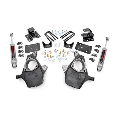 Rough Country Front 2 / Rear 4 Spindle Lowering Kit - 721.20