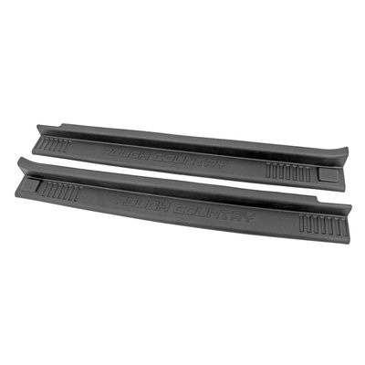 Rough Country Jeep Entry Guards (Black) - 10568