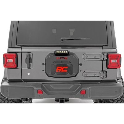 Rough Country LED Spare Tire Carrier Delete Kit (Black) - 10607