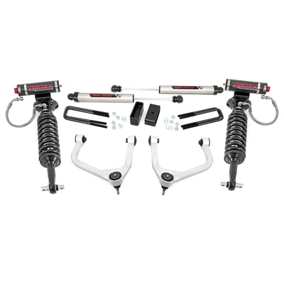 Rough Country 3.5 Inch Lift Kit With Vertex Coilovers And V2 Monotube Rear Shocks- 22657