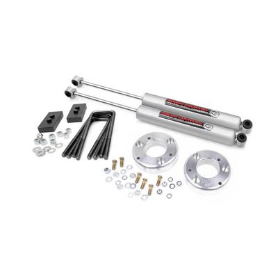 Rough Country 2 Ford Billet Leveling Lift Kit With N3 Shocks - 50004