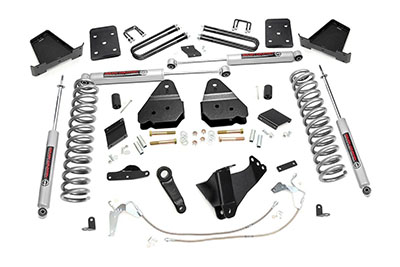 Rough Country 6 Ford Suspension Lift Kit With Lift Blocks And N3 Shocks - 564.20