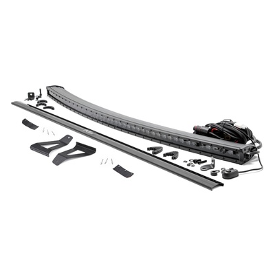 Rough Country 50 Curved Black Series Single Row LED Light Bar - 70075