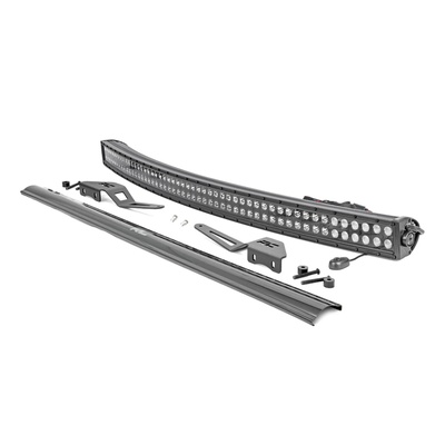 Rough Country 50 Curved Black Series Dual LED Light Bar - 71204
