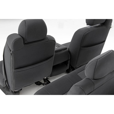 Rough Country Neoprene Front Seat Covers (Black) - 91013