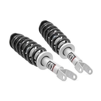 Rough Country Dodge Front Stock Replacement N3 Struts (Silver) - 501097
