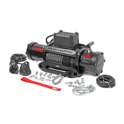 Rough Country 9500 LB Pro Series Electric Winch With Synthetic Rope - PRO9500S