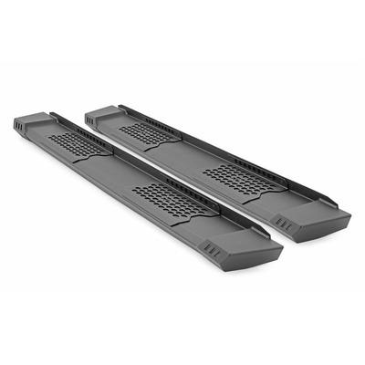 Rough Country HD2 Running Boards (Black) - SRB151791