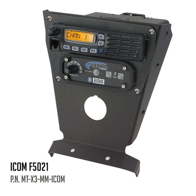 Rugged Radios Can-Am X3 Multi-Mount Kit - MT-X3-MM-ICOM