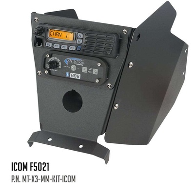 Rugged Radios Can-Am X3 Multi-Mount XL Kit - MT-X3-MM-KIT-ICOM
