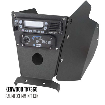 Rugged Radios Can-Am X3 Multi-Mount XL Kit - MT-X3-MM-KIT-KEN