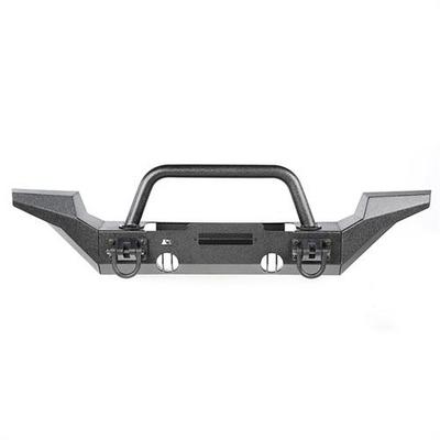 Rugged Ridge XHD Front Bumper Kit, Over Rider/High Clearance (Black) - 11540.52