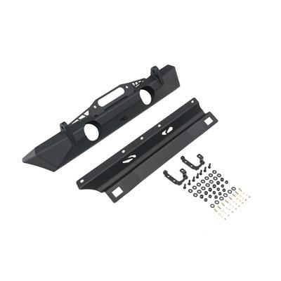 Rugged Ridge XOR Stubby Front Bumper With Skid Plate (Black) - 11541.21