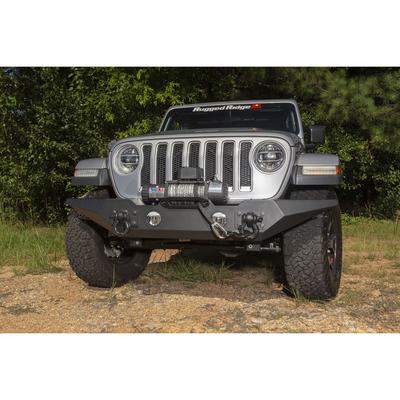 Rugged Ridge Spartan Front Bumper With Standard Ends - 11548.43
