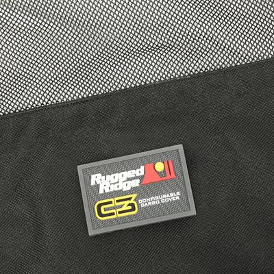 Rugged Ridge C2 Front Cargo Curtain (Black) - 13260.05