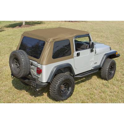Rugged Ridge Bowless XHD Vinyl Soft Top With Tinted Windows (Spice) - 13750.37