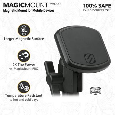 Scosche TerraClamp Magnetic Handlebar Phone Mount - PSM11025
