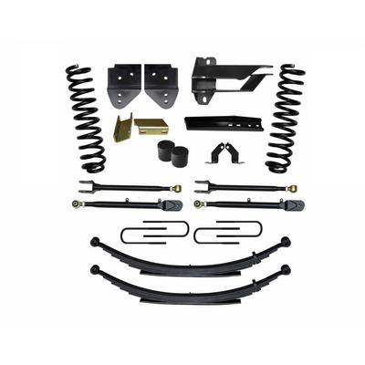 Skyjacker 4 Inch Front 4 Link Conversion Suspension Lift Kit With Rear Leaf Springs - F174024KS
