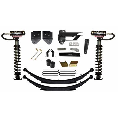 Skyjacker 6 Inch Coil Over Conversion Suspension Lift Kit With Rear Leaf Springs And Black Max Shocks - F1761LSKS-B