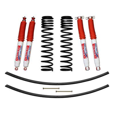 Skyjcaker 3 Inch Dual Rate Long Travel Coil Suspension Kit with Rear Add-A-Leafs and Hydro 7000 Shocks - JC301BPHLT