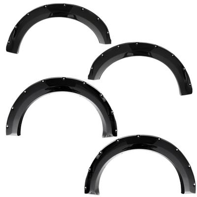 Smittybilt M1 Color-Matched Fender Flares (Shadow Black) - 17397-G1