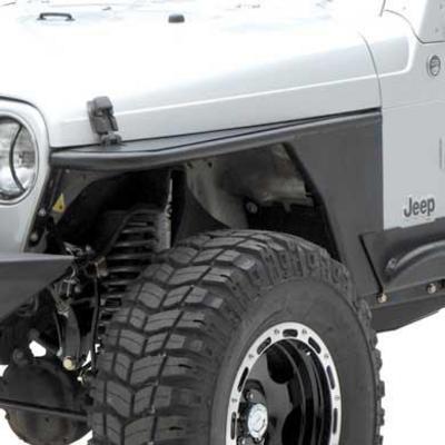 Smittybilt XRC Armor Front Tube Fenders with 3" Flare (Black) - 76867