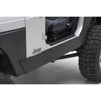 Smittybilt XRC Rock Sliders without Tube Step (Black) - 76870