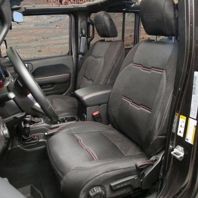 Smittybilt GEN2 Neoprene Front and Rear Seat Cover Kit (Black/Black) - 578101
