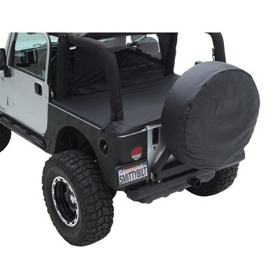 Smittybilt Jeep Tonneau Cover (Black Denim) - 721015