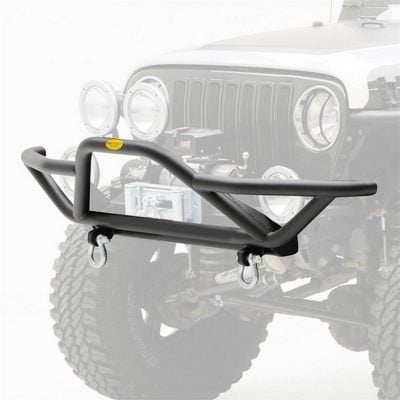 Smittybilt SRC Front Grille Guard Bumper With D-ring Mounts (Black) - 76721