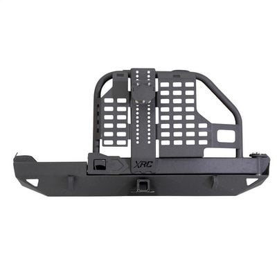Smittybilt XRC Rear Bumper with Tire Carrier and Hitch (Black) - 76851