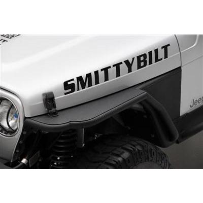 Smittybilt XRC Armor Front Tube Fenders With 3 Flare (Black) - 76863
