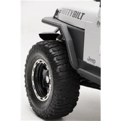 Smittybilt XRC Armor Front Tube Fenders With 3 Flare (Black) - 76863