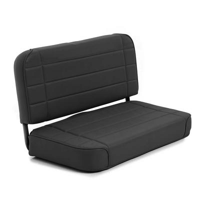 Smittybilt Standard Rear Seat (Black) - 8015N