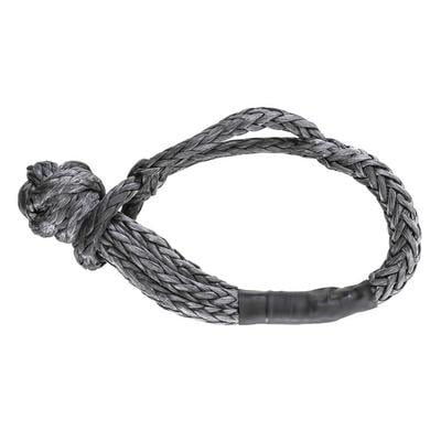 Smittybilt Power Recoil Shackle Rope (Charcoal Gray Rope) - 13051-B