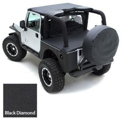 Smittybilt Summer Top Bundle (Black Diamond) - SEALTJ970235
