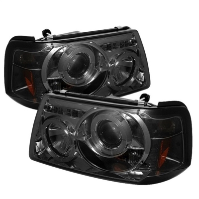 Spyder Auto Group Halo Projector Headlights (Smoke) - 5010513