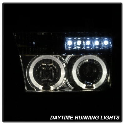 Spyder Auto Group Halo Projector Headlights (Smoke) - 5012043