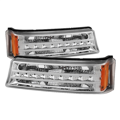 Spyder Auto Group XTune LED Bumper Lights (Chrome) - 9027499