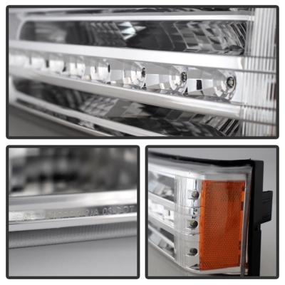 Spyder Auto Group XTune LED Bumper Lights (Chrome) - 9027499