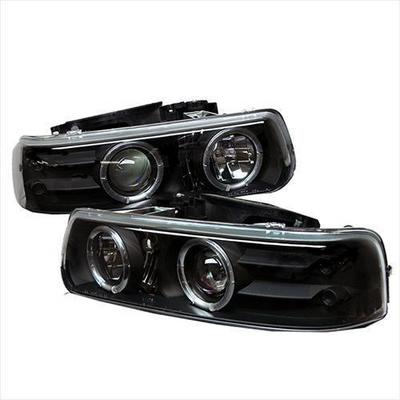 Spyder Auto Group Halo LED Projector Headlights (Black) - 5009593