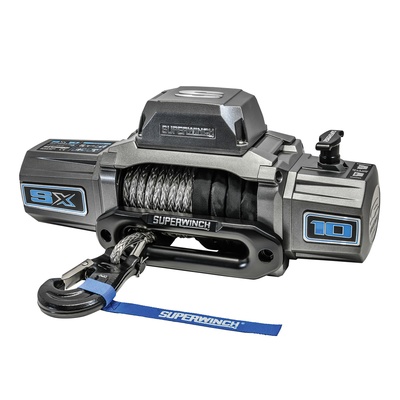 Superwinch SX10SR 12V DC 10K Lb Winch With Synthetic Rope - 1710201
