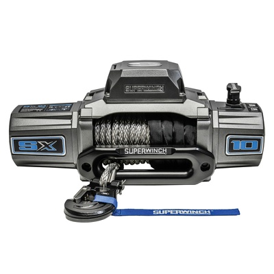 Superwinch SX10SR 12V DC 10K Lb Winch With Synthetic Rope - 1710201